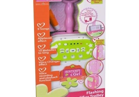 Boxa portabila in forma de troler cu microfon, Bontempi