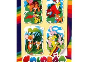 Privim si coloram. Coloram mamele si puii