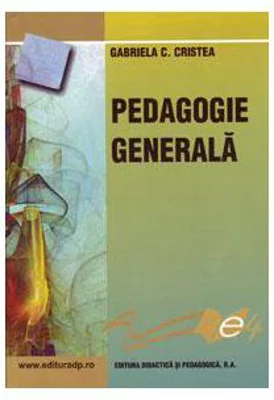 Pedagogie generala, Gabriela C. Cristea