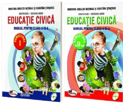 Educatie civica. Manual pentru clasa a 3-a, partea 1 + partea a 2-a - Dumitra Radu