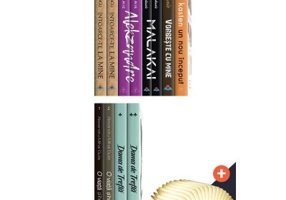 Raftul Bookzone cu dragoste + cadou