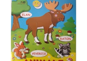 Animale salbatice. Autocolante ilustrative