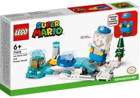 LEGO Super Mario. Set de extindere Costum Mario Crio si Lumea Glaciara 71415, 105 piese