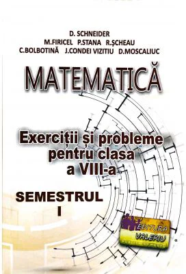 Matematica. Exercitii si probleme pentru clasa a 8-a semestrul 1 - D. Schneider