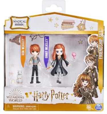 Set 2 figurine Ron si Ginny Weasley