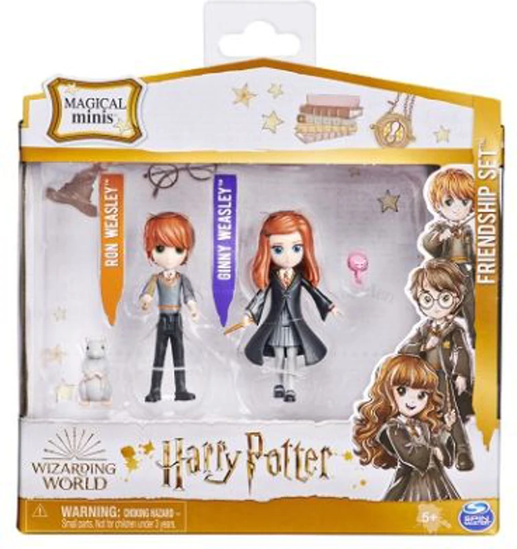 Set 2 figurine Ron si Ginny Weasley
