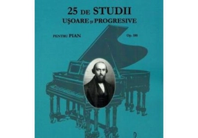 25 de studii usoare si progresive pentru pian. Opus 100