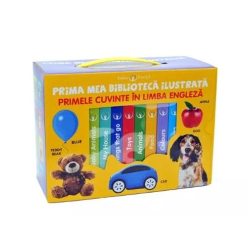 Cutie. Bebe invata. Prima mea biblioteca ilustrata. Primele cuvinte in limba engleza
