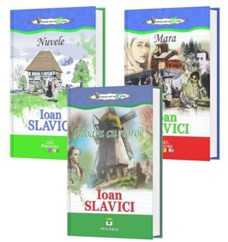 Pachet format din Mara, Moara cu noroc, Nuvele de Ioan Slavici