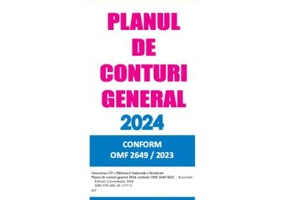 Planul de conturi general 2024. Conform OMF 2649 / 2023