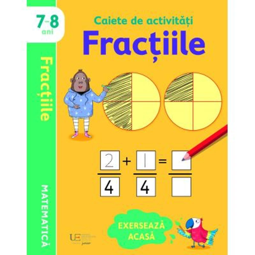 Caiete de activitati. Fractiile 7-8 ani (Usborne)