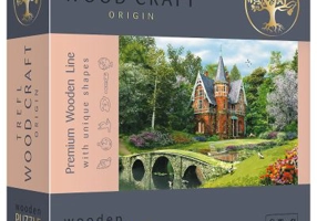 Puzzle din lemn casa victoriana 1000 de piese