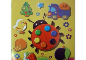 Culori. Autocolante ilustrative