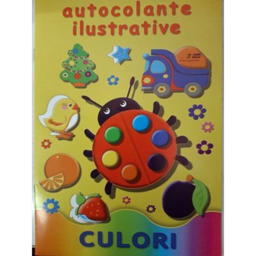Culori. Autocolante ilustrative