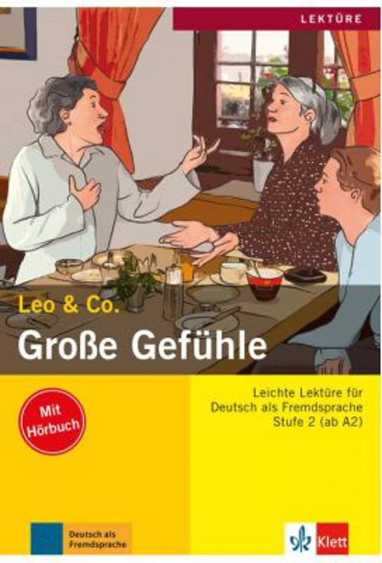 Große Gefühle, Buch mit Audio-CD. Leichte Lektüren für Deutsch als Fremdsprache - Elke Burger, Theo Scherling