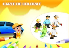 Carte de colorat. Meserii - Adina Grigore