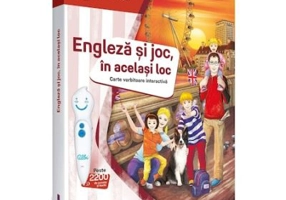 Raspundel Istetel, carte interactiva Engleza si joc, in acelasi loc