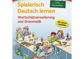 Spielerisch Deutsch lernen neue Geschichten Wortschatzerweiterung und Grammatik Lernstufe 2 - Marion Techmer, Maximilian Low