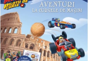Mickey si pilotii de curse. Aventuri la cursele de masini. CItesc si ma joc