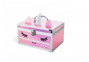 Trusa de machiaj in servieta de metal, Martinelia Little Unicorn