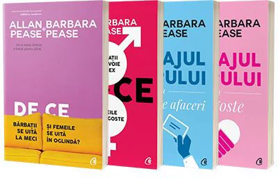 Pachet compus din 4 carti Allan si Barbara Pease