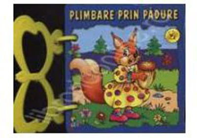 Plimbare prin padure (Carte cu file cartonate)