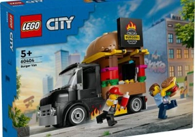 LEGO City. Toneta cu burgeri 60404, 194 piese