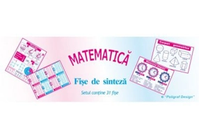 Planse. Matematica, fise de sinteza - 30 planse