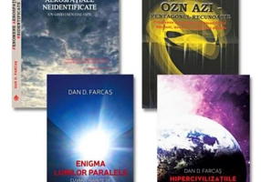 Despre Fenomene aerospatiale neidentificate si lumi paralele, autor Dan D. Farcas - Pachet 4 carti