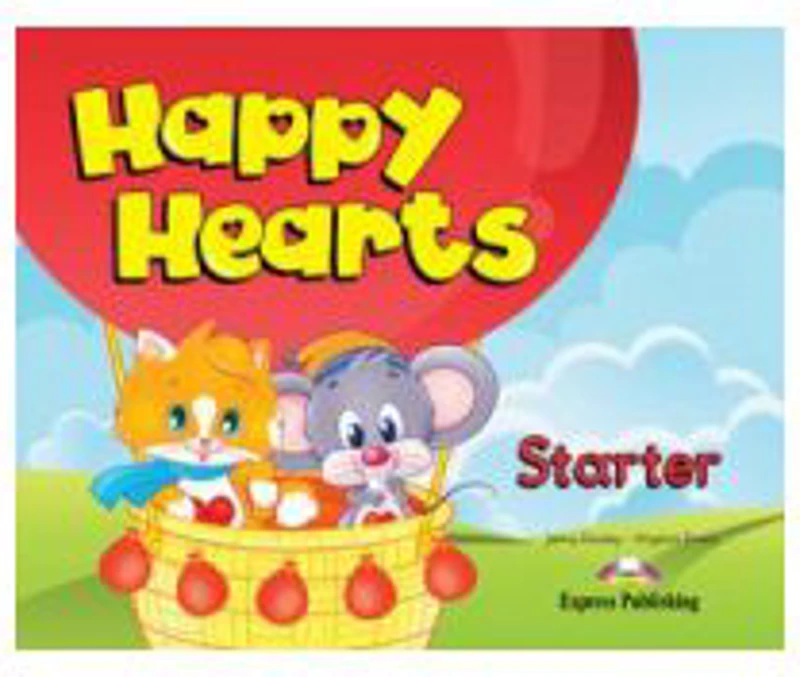 Happy Hearts, Starter, Pupils Pack. Curs de limba engleza pentru prescolari cu multirom si fise de lucru - Jenny Dooley