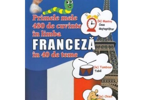 Primele mele 480 de cuvinte in limba franceza in 40 de teme