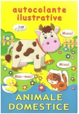 Animale domestice. Autocolante ilustrative