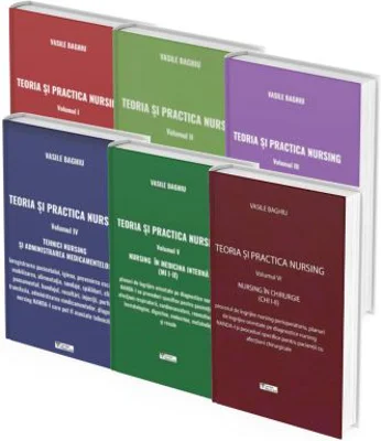 Seria 6 Volume, autor Vasile Baghiu. Teoria si practica de nursing: Diagnosticele nursing NANDA-I