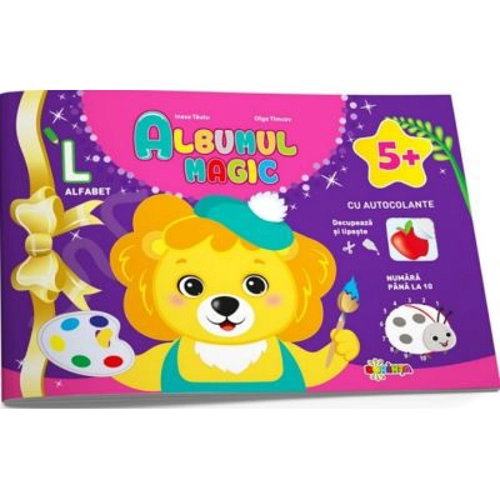 Albumul magic 5+, cu autocolante