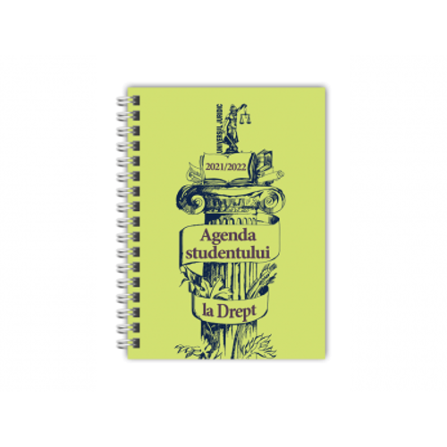 Agenda studentului la Drept 2021/2022 - variante de culoare - Carmen Nicoleta Barbieru