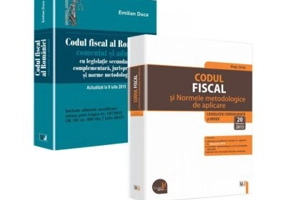 Pachet Codul fiscal al Romaniei comentat si adnotat si Normele metodologice de aplicare - Emilian Duca