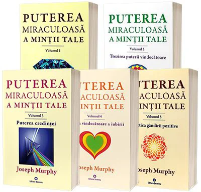 Serie compusa din 5 carti de autor Dr. Joseph Murphy