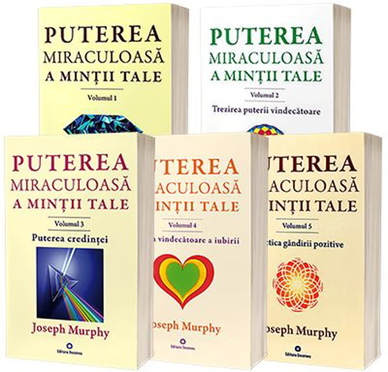 Serie compusa din 5 carti de autor Dr. Joseph Murphy