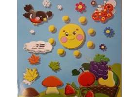 Anotimpurile. Autocolante ilustrative