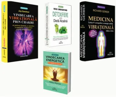 Pachet format din 4 titluri Vindecarea vibrationala si energetica, Medicina vibrationala