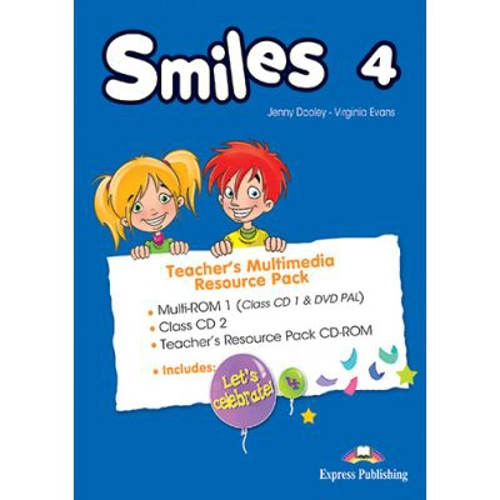 Curs limba engleza Smiles 4 Material aditional pentru profesor Pachet Multimedia - Jenny Dooley, Virginia Evans