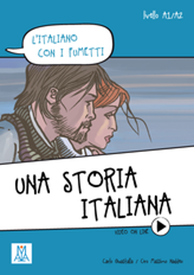 Una storia italiana (libro + video online)/O poveste italiana (carte + video online) - Carlo Guastalla, Ciro Massimo Naddeo