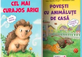 Cel mai curajos arici + Povesti cu animalute de casa - Ann Katrin Heger