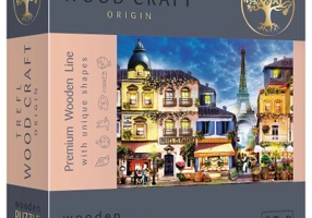 Puzzle din lemn strada franceza 1000 de piese