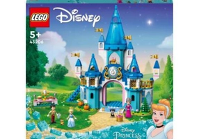 LEGO Disney. Castelul Cenusaresei si al Printului 43206, 365 piese