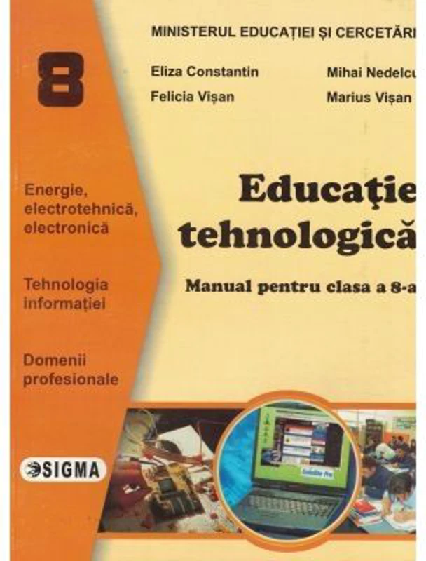 Manual. Educatie Tehnologica clasa a 8-a
