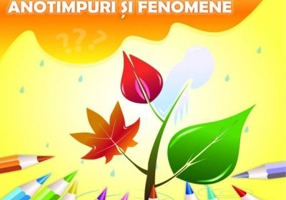 Carte de colorat cu ghicitori. Uneste punctele. Anotimpuri si Fenomene - Adina Grigore