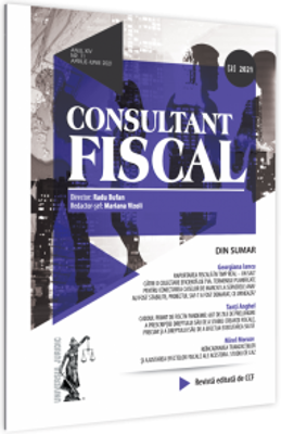 Revista Consultant fiscal nr. 2/2021