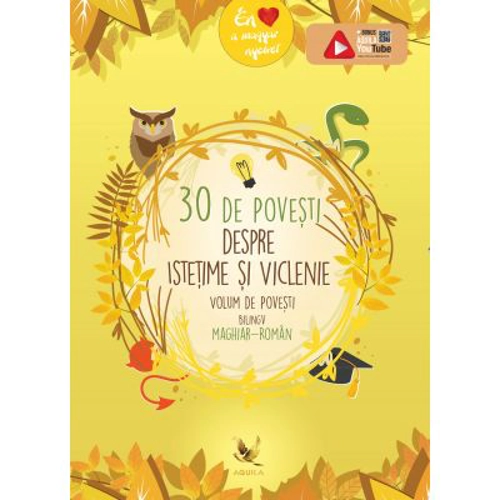 30 de povesti despre istetime si viclenie. Volum de povesti bilingv roman-maghiar
