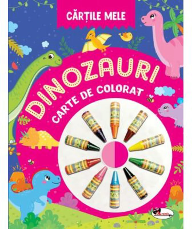 Cartile mele de colorat. Dinozauri